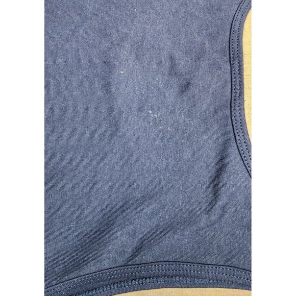 Rare Beach Simple Logo Medium Cotton Blend Women U.S.A Made Tank Top - Picture 7 of 7